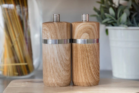 Beech Salt & Pepper Mill 12cm