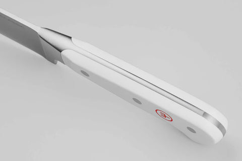 Classic White Design 6 Pieces Block With Bread Knife