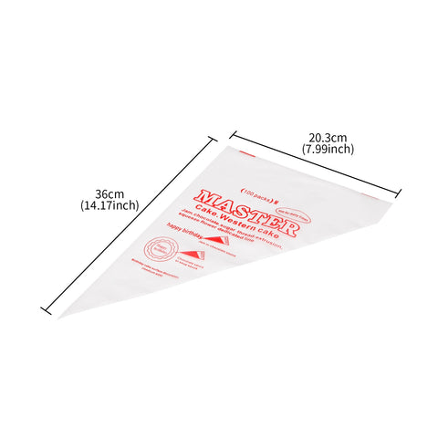 Loveharbor Disposable Piping Bag 100 Pieces