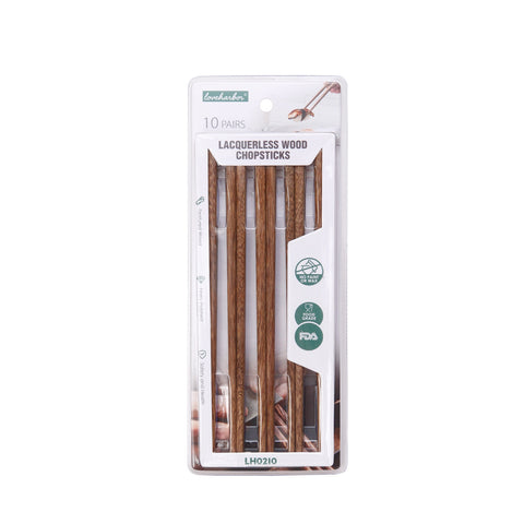 Loveharbor Lacquerless Wood Chopsticks