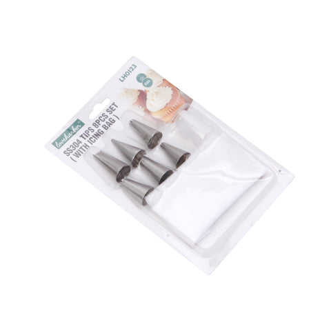 Loveharbor Ss304 Tips Set With Icing Bag