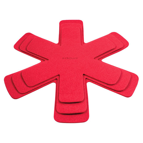 Pan Protector Red - Set Of 3