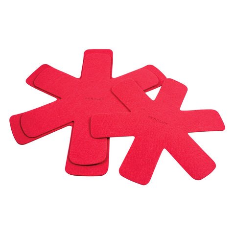 Pan Protector Red - Set Of 3
