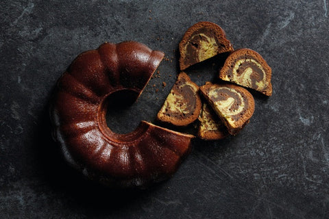 Heavy Base Fluted Ring Cake Pan 27cm