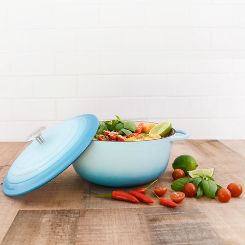 Chef Round French Oven 26Cm/5L Duck Egg Blue