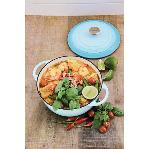 Chef Round French Oven 26Cm/5L Duck Egg Blue