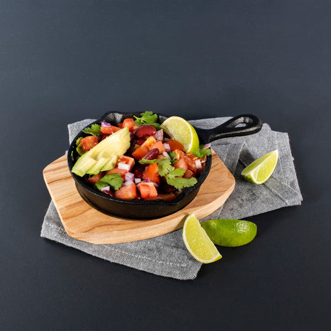 Pyrocast 10cm Skillet With Maple Tray