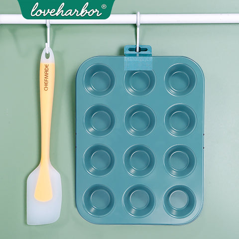Loveharbor Green Earth Non-Stick Mini Muffin Pan