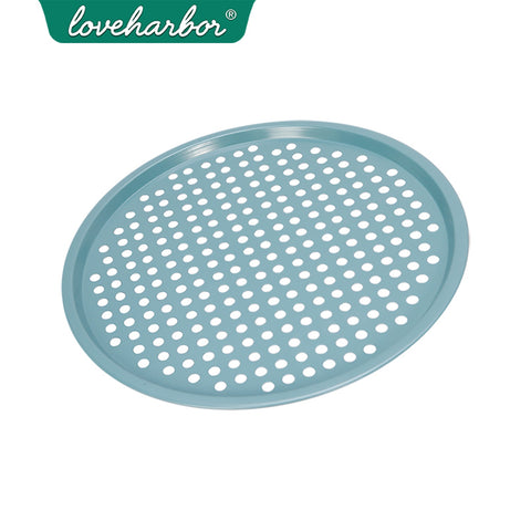 Loveharbor Green Earth Non-Stick Pizza Crisper Pan