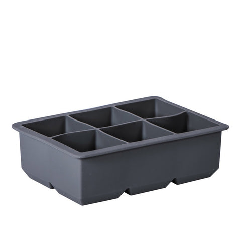 Silicone 6 Cup King Ice Cube Tray Char