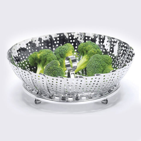 Stainless Steel Steamer Basket 28Cm
