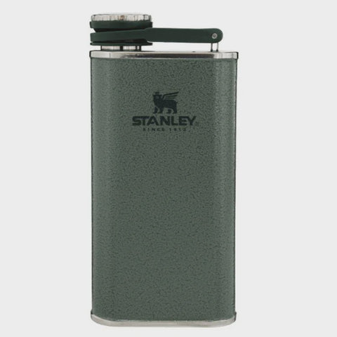 Classic Flask Easy Fill Wide Mouth Flask - 230ml Green