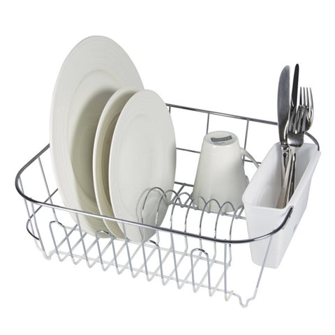 Small Slimline Dishrack - White