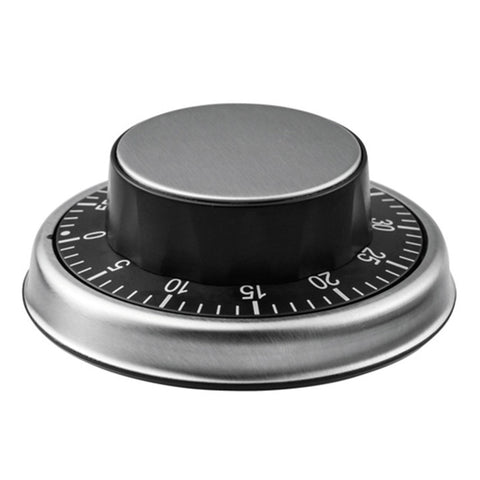 Mechanical Kitchen Timer-White