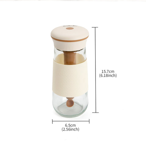 Loveharbor Glass Measured Salt Shaker