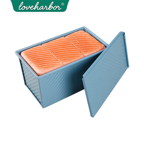 Loveharbor Green Earth Non-Stick Covered Loaf Pan