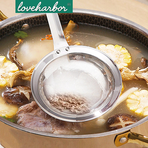 Loveharbor Stainless Steel Colander - Stainless