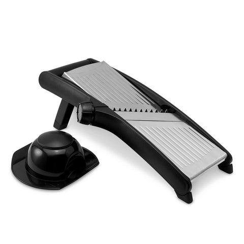 Mandoline With Knob - Stainless Steel