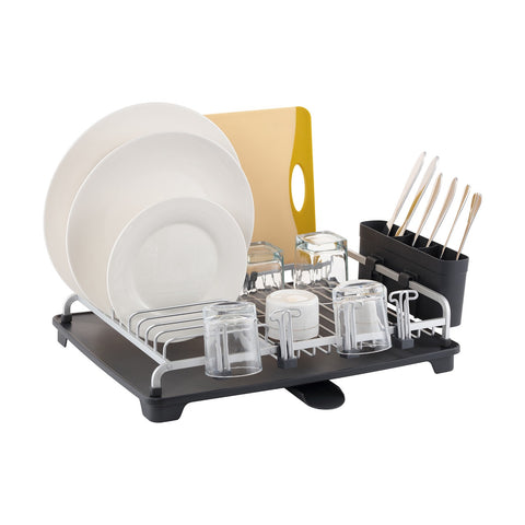 Apex Aluminium Dish Rack with Draining Tray
