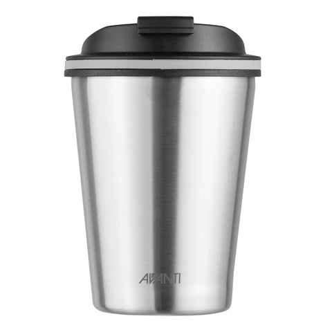 Gocup Double Wall Insulated Cup - Brushed Stainless Steel