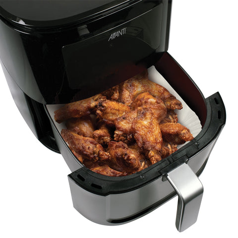 Disposable Air Fryer Inserts 100 Pieces Rectangular