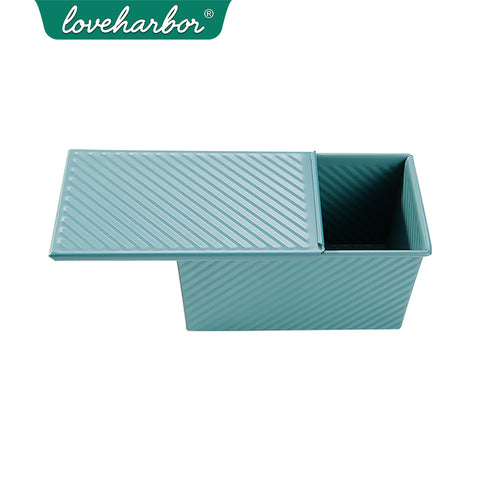 Loveharbor Green Earth Non-Stick Covered Loaf Pan