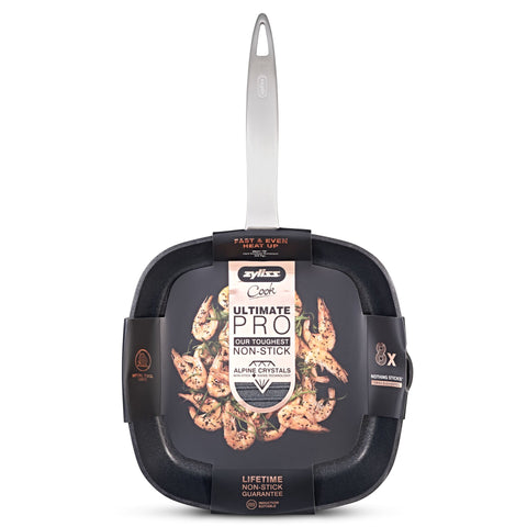 Ultimate Pro Square Grill Pan - 26cm