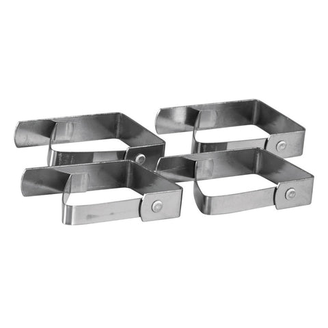 Table Cloth Clip - Set of 4 - Stainless Steel