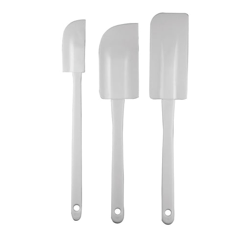 Spatula With Plastic Handle - 3 Piece Set