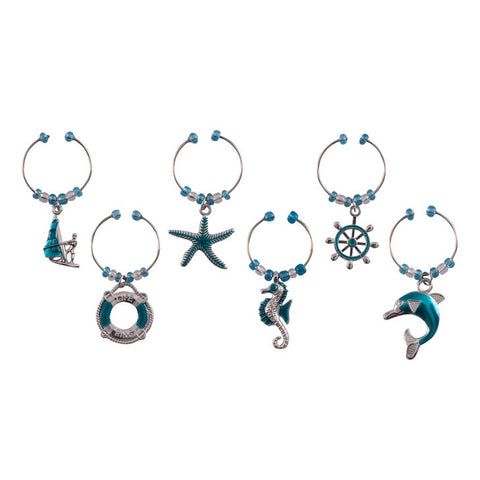 Wine Charms - Nautical