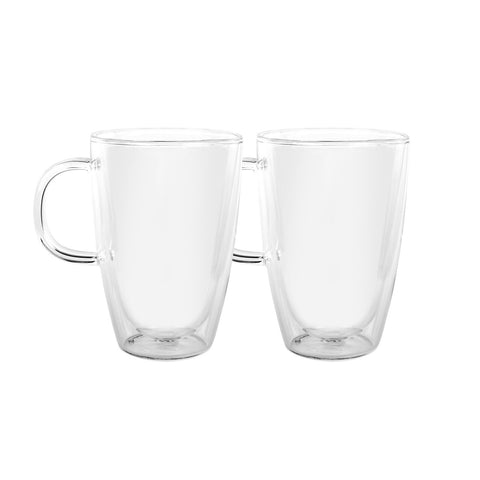 Caffe Manico Double Wall Glass - Set of 2, 350ml