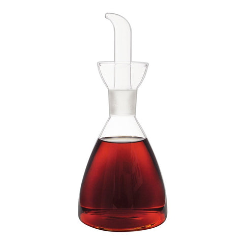 Glass Conical Oil & Vinegar Cruet 500ml