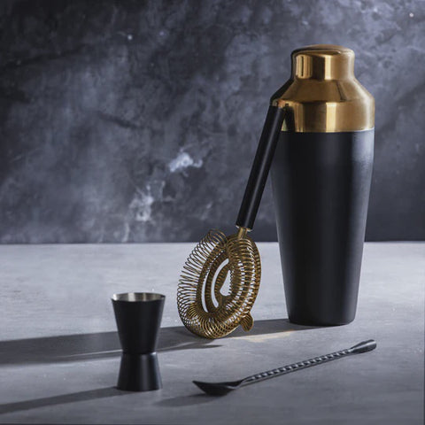 Tiffany Starter Pack  4pc Cocktail Set  - Matte Black