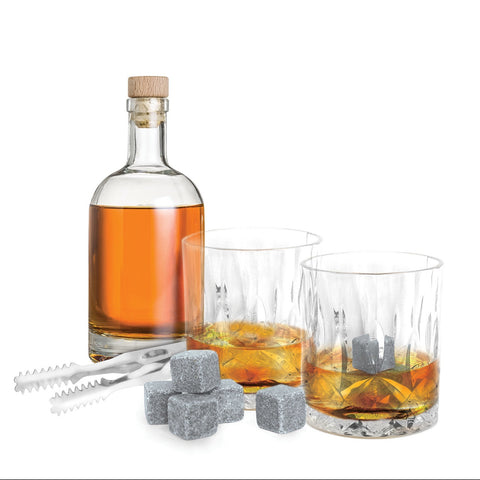 Whisky Stone & Glass Gift Set In A Magnetic Gift Box
