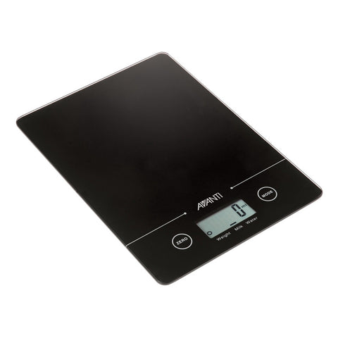 Compact Kitchen Scale Black