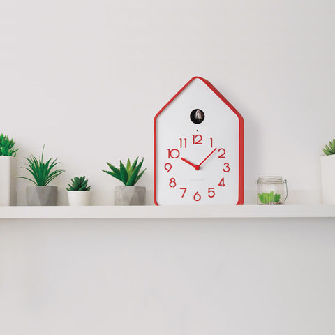 Home QQ-Up Cuckoo Wall Clock with Pendulum