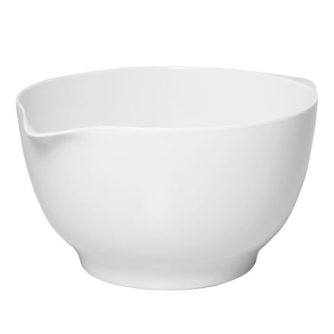 Melamine Mixing Bowl - White 2.5L