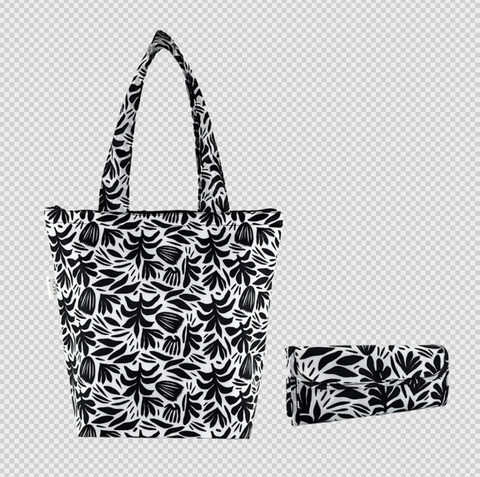 Insulated Folding Market Tote Assorted