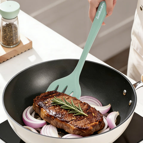 Loveharbor Silicone Slotted Spatula - Green