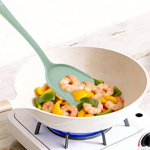 Loveharbor Silicone Solid Spatula - Green