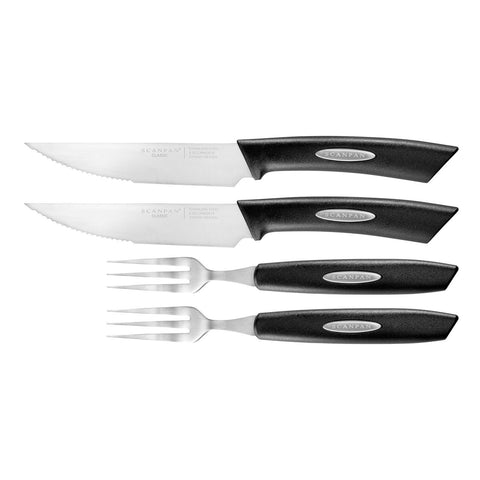 Classic 4 Piece Set - Texas Steak Knife & Fork