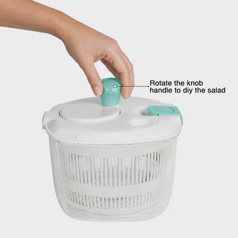 Salad Spinner 21cm, Aquamarine