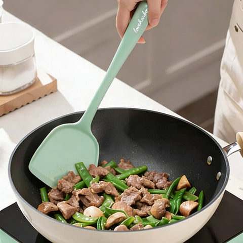 Loveharbor Silicone Solid Spatula - Green