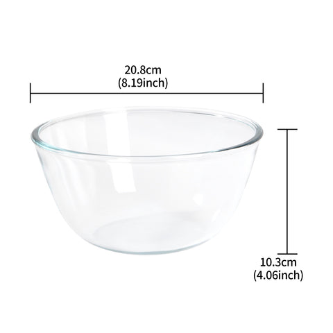 Loveharbor Glass Mixing Bowl