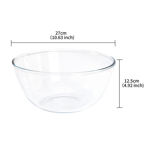 Loveharbor Glass Mixing Bowl