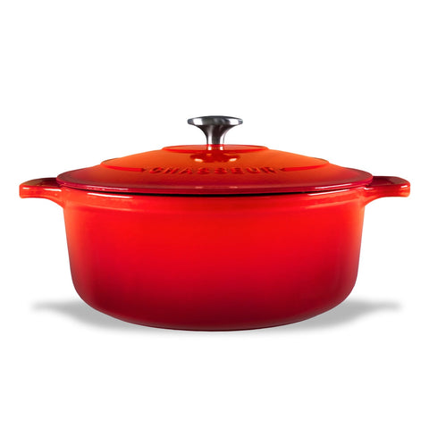 Round French Oven - Inferno Red (4 Sizes)