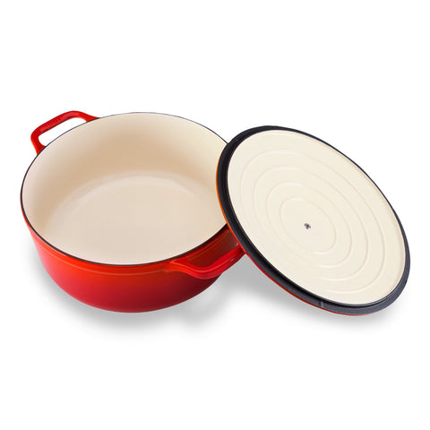 Round French Oven - Inferno Red (4 Sizes)