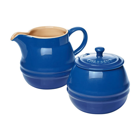 Sugar Bowl 350ml & Creamer 450ml Set - Blue