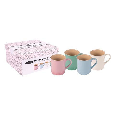 Macaron Collection 4piece Mug Set