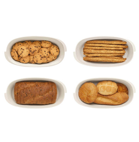Earth Taupe Bread and Confectionary Container